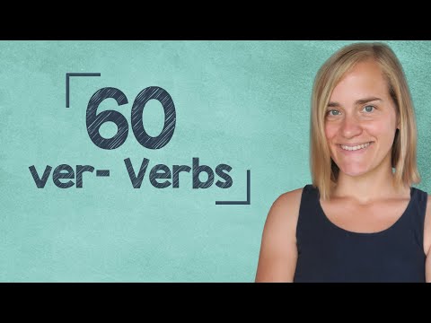60 Verbs with the Prefix ver - B1 [with Jenny]