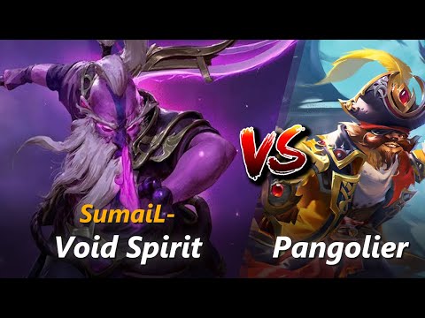 How to Void Spirit mid vs Pangolier (feat. SumaiL-) | First 7 minutes