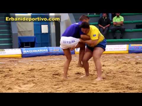 Vídeo resumen de la luchada  "Gran Canaria vs. La Palma " por el 3º y 4º Torneo Faro Maspalomas 2015