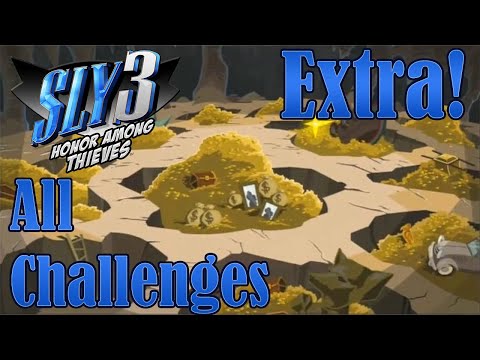 Sly 3 Honor Among Thieves | Part 8: All Challenges | 100% Playthrough | (No Commentary)
