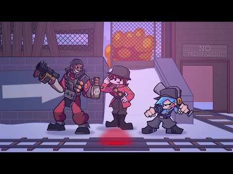 Friday Night Fortress Vs Mann Co V2 DEMO - Iron Bomber V2 - Friday Night Funkin (Fnf mod)