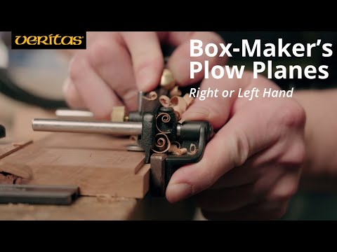 Veritas Box-Maker’s Plow Planes