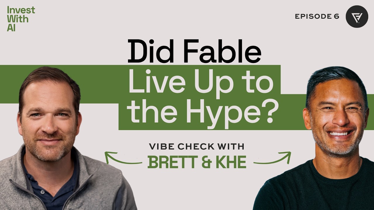 Fable Is Here, But Is It Actually Better? | Invest with AI Vibe Check
