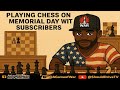 Memorial Day Special On Chess Com Signal Weak Livechess Chess Chesscom Checkmate Magnuscarlsen