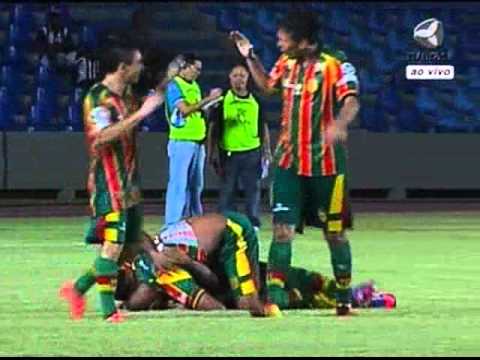 Sampaio Corrêa marca segundo gol, contra 1 do Brasiliense