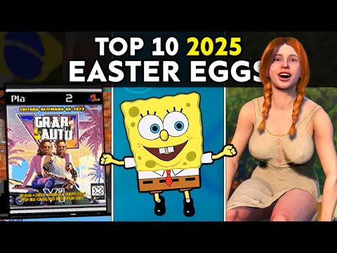 Top 10 Video Game Easter Eggs & Secrets of 2025