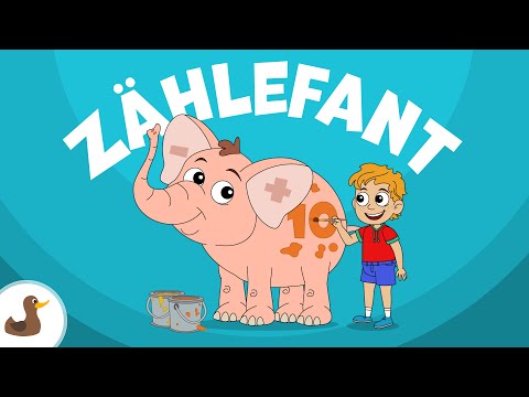 Der Zählefant | Lernlieder zum Mitsingen | JiMi FLuPP | Sing Kinderlieder