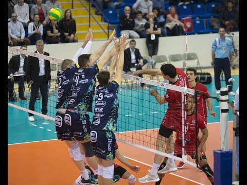 Highlights di Chaumont VB 52-Trentino Diatec 3-2 (Andata dei Playoffs 12 di Champions League)