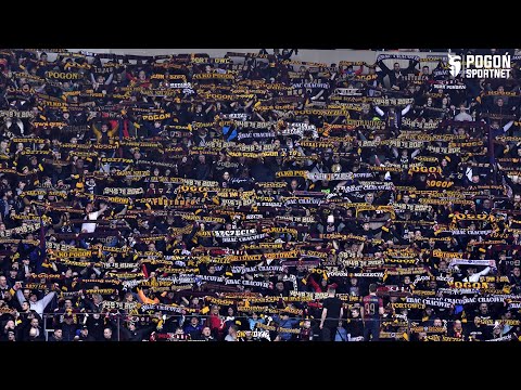 #wObiektywie: Kibice i piłkarze Pogoni po meczu z Cracovią :: 08.04.2023