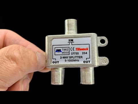 Ein Stück Koaxialkabel schaltet alle TV-Kanäle frei! Vergiss all die Antennen!