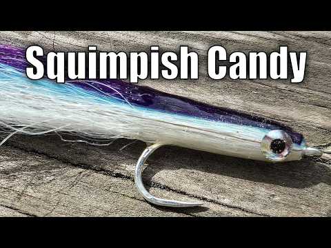 Tying A Squimpish Hair And Ostrich Full Dress Surf Candy - Saltwater Fly Tying For Striped Bass