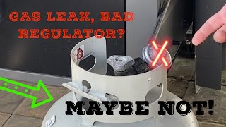 Propane grill regulator leaking? Watch this before you buy a new one.