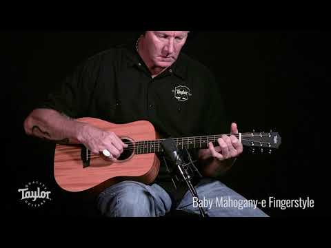 Taylor Baby Mahogany e demo 2018