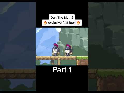Dan The Man 2 is coming! Watch the first part of the trailer 🔥 #shorts #dantheman2 #halfbrickstudios