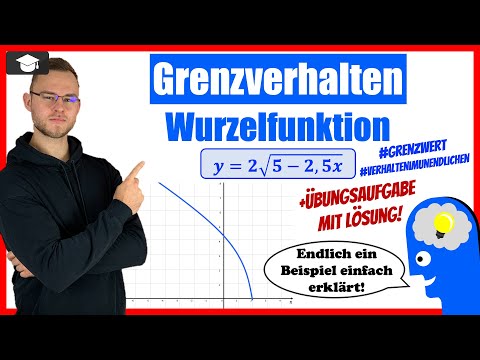 Wurzfelfunktion Grenzwert (Grenzverhalten) - Verhalten im Unendlichen