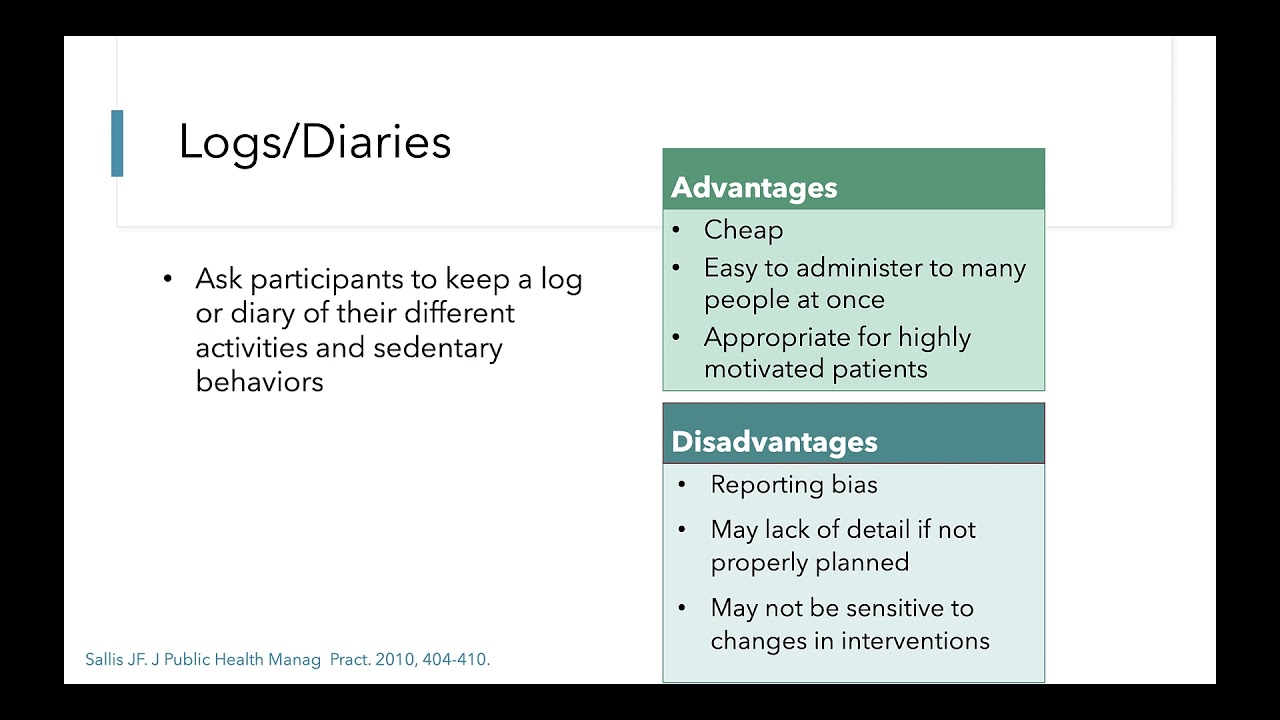 Physical Activity Assessment