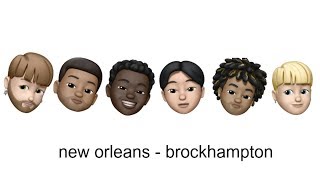 new orleans performed by brockhampton animojis