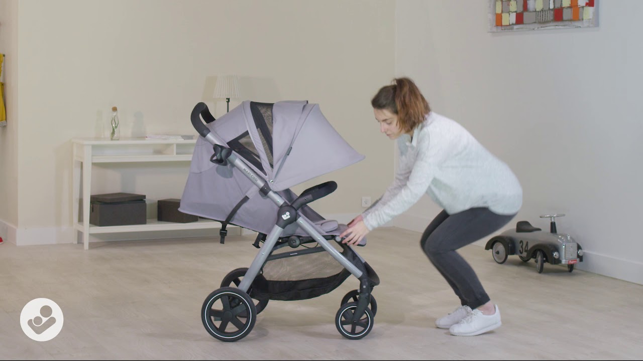 Gia - How to extend the canopy and recline the seat