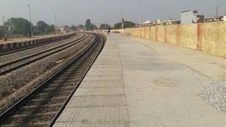 preview picture of video 'Contruction Electrification Work In Progress...fatehgarh railway station..'