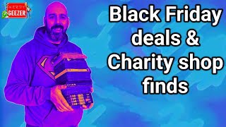 Black Friday & Charity shop pick ups
