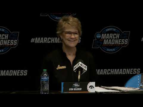 Iowa women's basketball coach Lisa Bluder's press conference ahead of Sweet 16 game against Colorado
