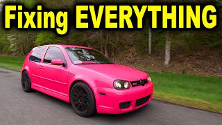 Fixing EVERYTHING Wrong with  R32 Before Driving 2,600 Miles