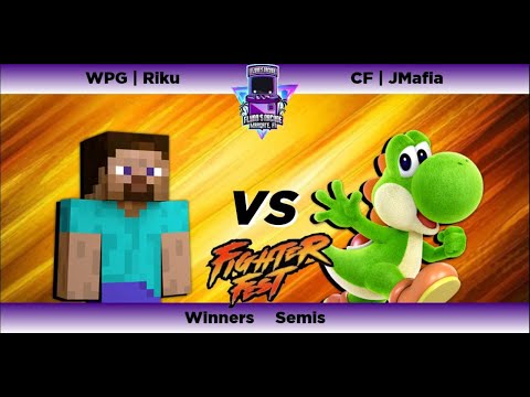 Flynn's Arcade Fighter Fest Season 4 Winners Semis - WPG | Riku (Steve) Vs CF | JMafia (Yoshi) Ssbu