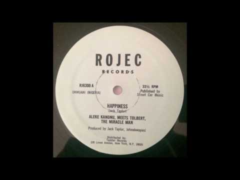 Aleke Kanonu meets Tolbert, The Miracle Man  ‎– Happiness 1982