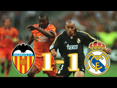 REAL MADRID VS VALENCIA LIGA ESPAÑOLA 2000/20001 (PARTIDO COMPLETO) FULL MATCH 🏆