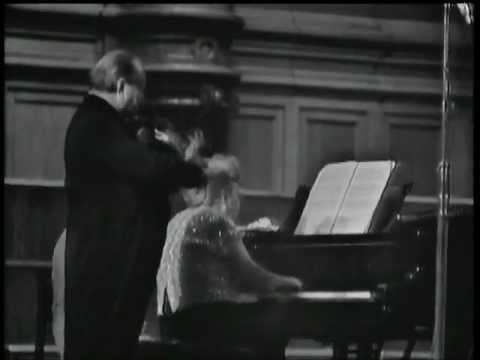 David Oistrakh - Debussy Violin Sonata in G minor, 3. Finale: Très animé