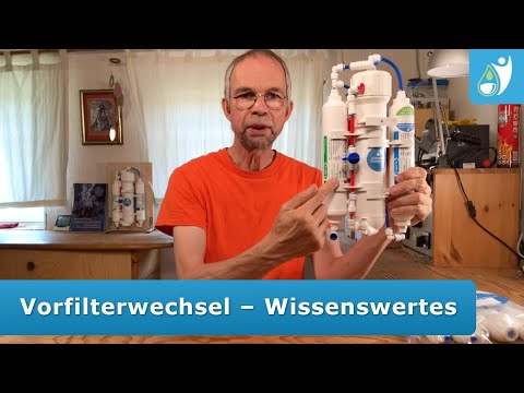Aquamichel Mini Vorfilterwechsel – Wissenswertes (1/3)