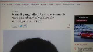 Refugee Somali gang Paedophiles jailed Bristol.