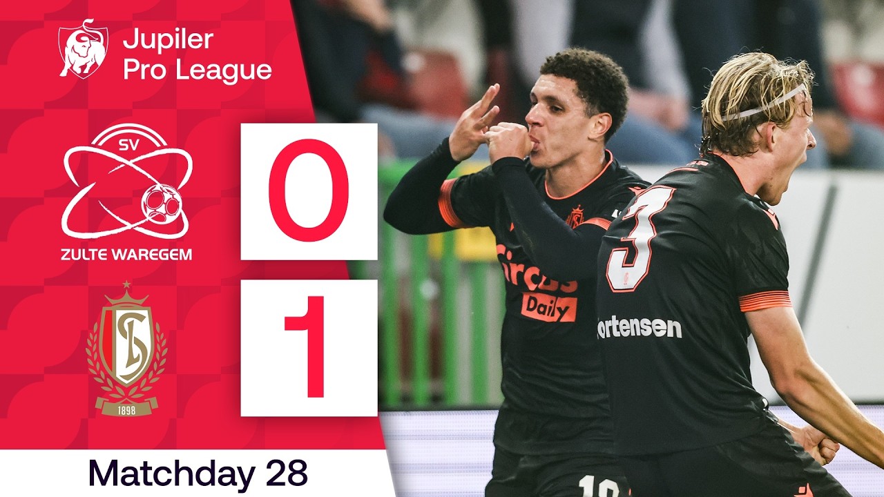 SV Zulte Waregem vs Standard Liège Highlights