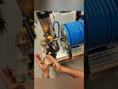 NWC Compact 150L remote softwash skid 