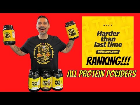 Rating & Ranking all HTLT Protein Powders - Greg Doucette