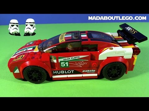 Vidéo LEGO Speed Champions 75908 : Ferrari 458 Italia GT2