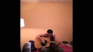 Deyanira Valentin Playing 'He's A Jolly Good Fellow', On Acoustic Guitar