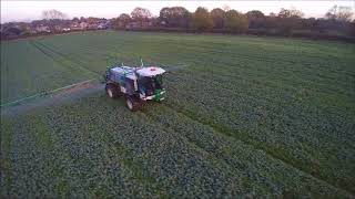 R & g newby with Self-propelled sprayer at Plainville Lane