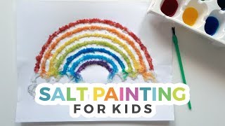 Painting for Kids - Salt Painting