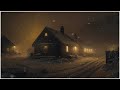 Heavy Winter Storm Wind Sounds For Sleeping Cold Ambience Snow Storm White Noise
