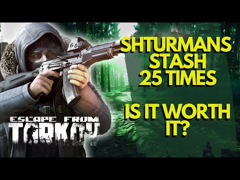 This Is What I Got From Shturman's Stash 25 Times - 12.12 Escape From Tarkov