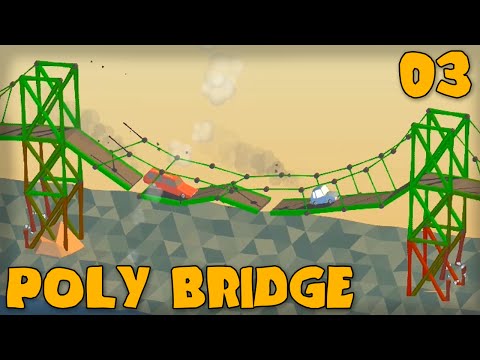 Gameplay de Poly Bridge