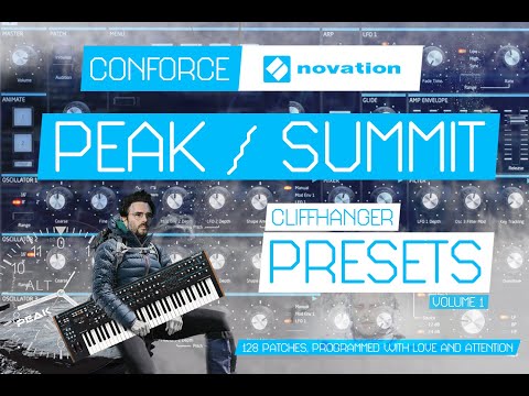 Novation PEAK Cliffhanger Presets [0-48] - Poly, Pad & Bass | CONFORCE
