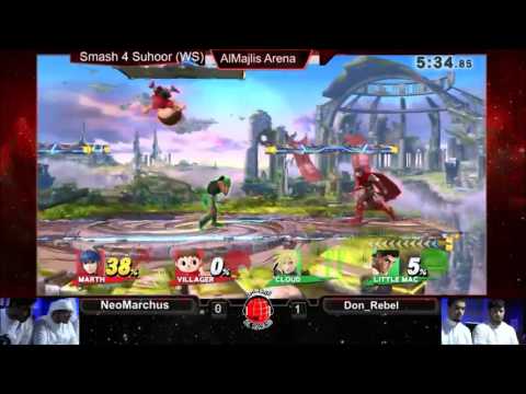 Smash 4 Suhoor: NeoMarchus vs DonRebel - LR5