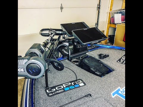 Precision Sonar Custom Mount/Dual Lowrance HDS 16" Lives...Active Target On The Way