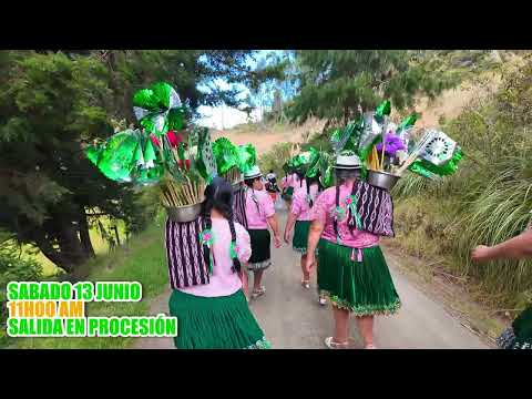 FIESTAS EN QUISQUIS AZOGUES EN HONOR A SAN ANTONIO DE PADUA JUNIO 2026