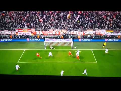 Thomas Muller goal goal goal Bayern Munich vs Juventus Champions League 2016