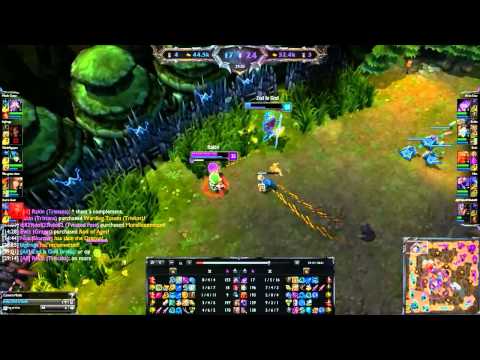 Tristana vs Irelia - Fed? What's that? - Season 2014 - League of Legends