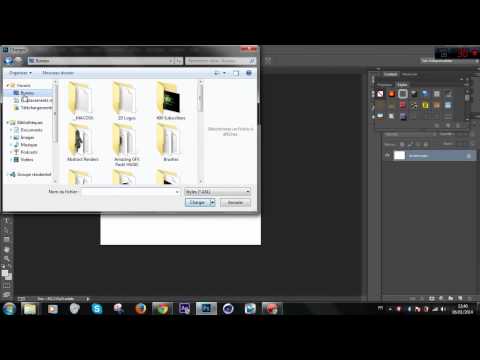 comment installer brushes photoshop cs6