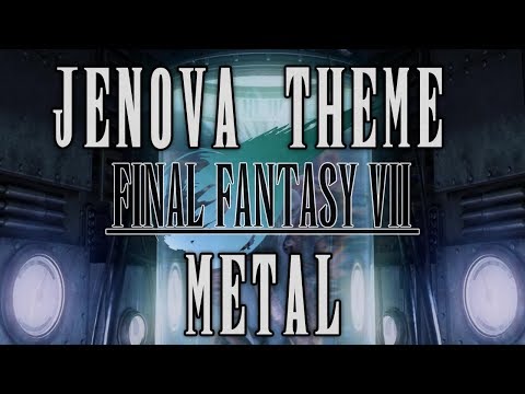 J-E-N-O-V-A / JENOVA Theme (Final Fantasy VII) | METAL GUITAR COVER